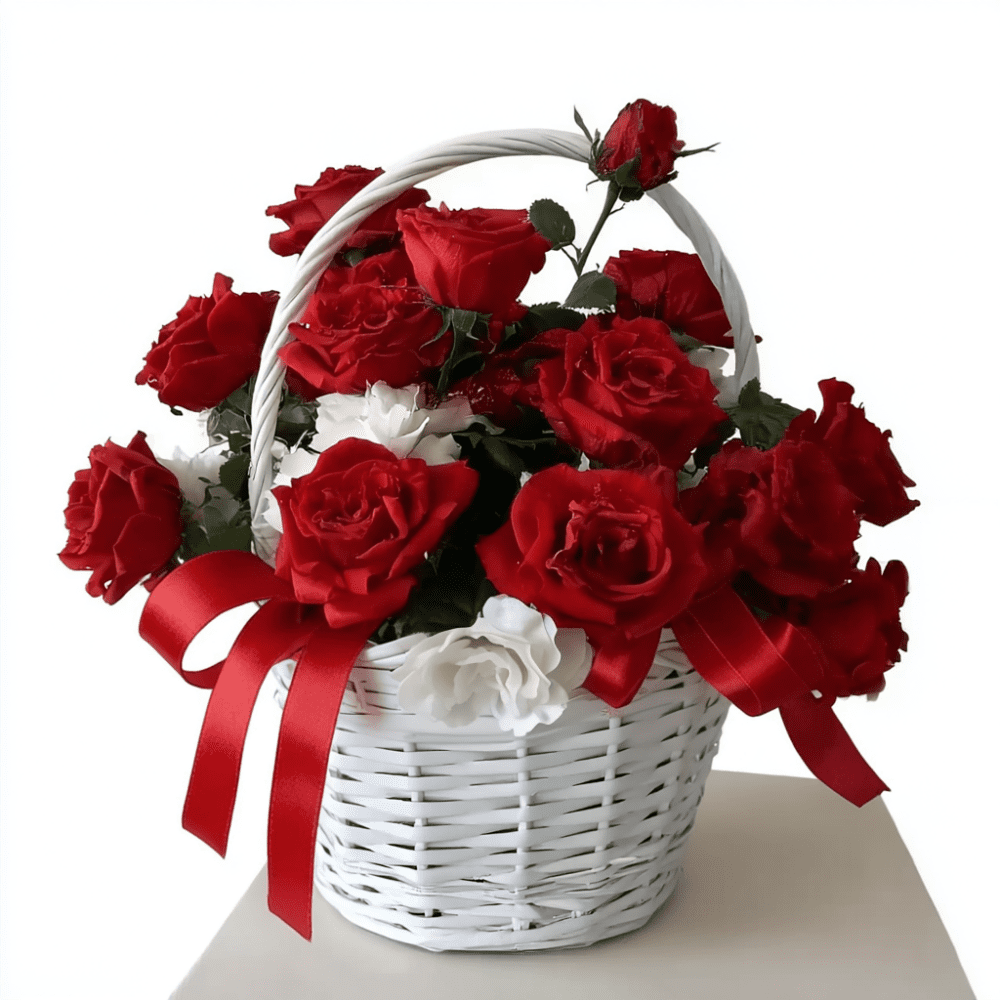 Imperial Basket of Scarlet Devotion