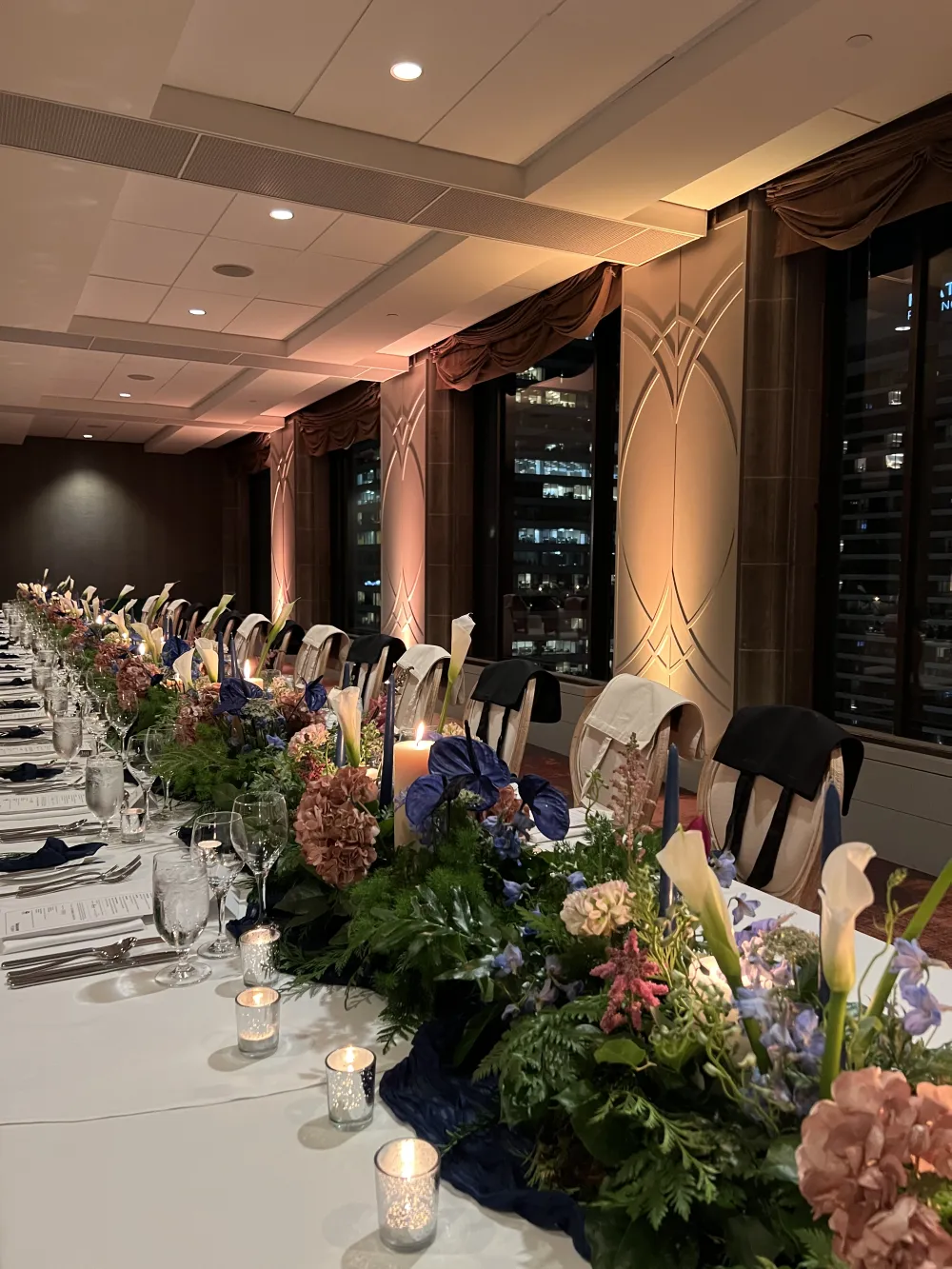 Fresh flowers arranged on a table for same-day flower delivery in Vancouver