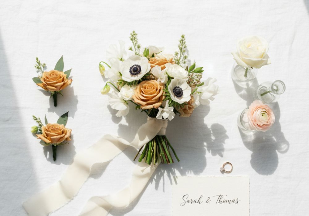 how much do flowers cost for wedding