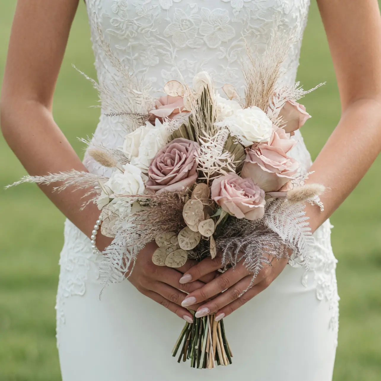Pink Wedding Bouquet with Budget Wedding Bouquets Style