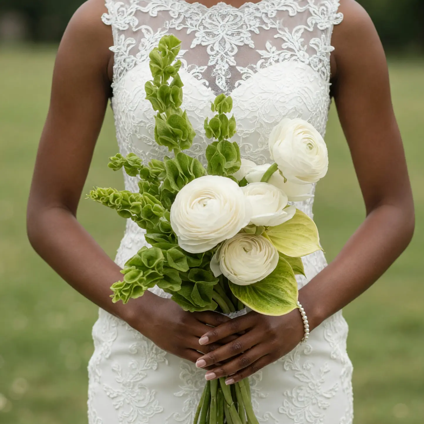 Green Wedding Bouquets Ivory Harmony Bridal Bouquet