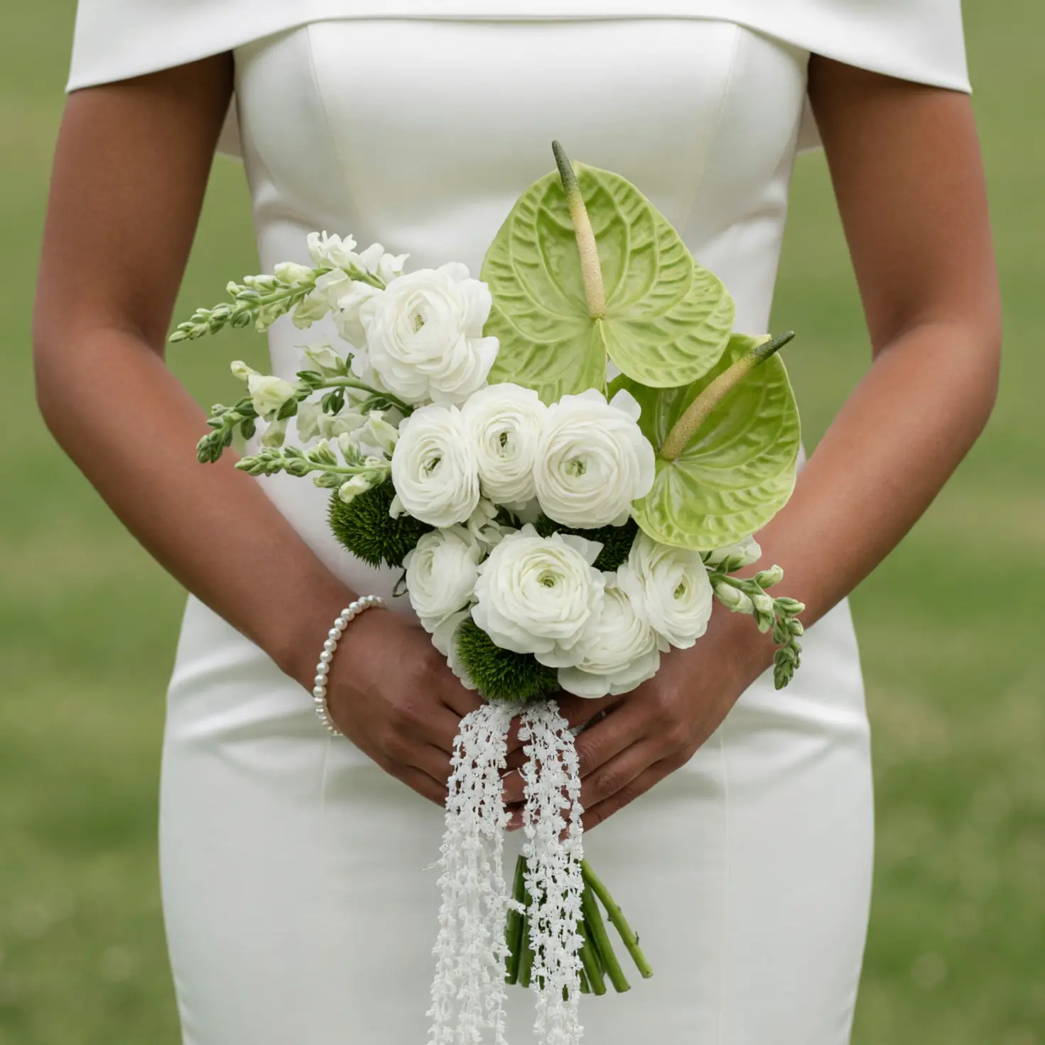 Green Wedding Bouquets Timeless Bloom Bridal Bouquet