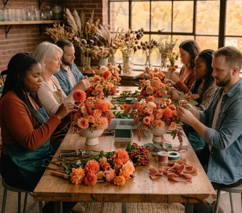 Thanksgiving Centerpiece Workshop