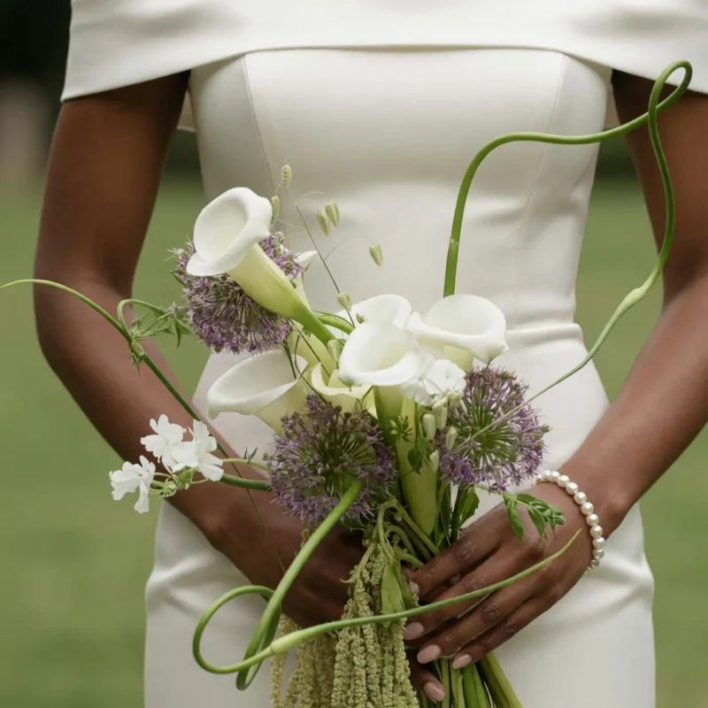 Green Wedding Bouquets Harmony