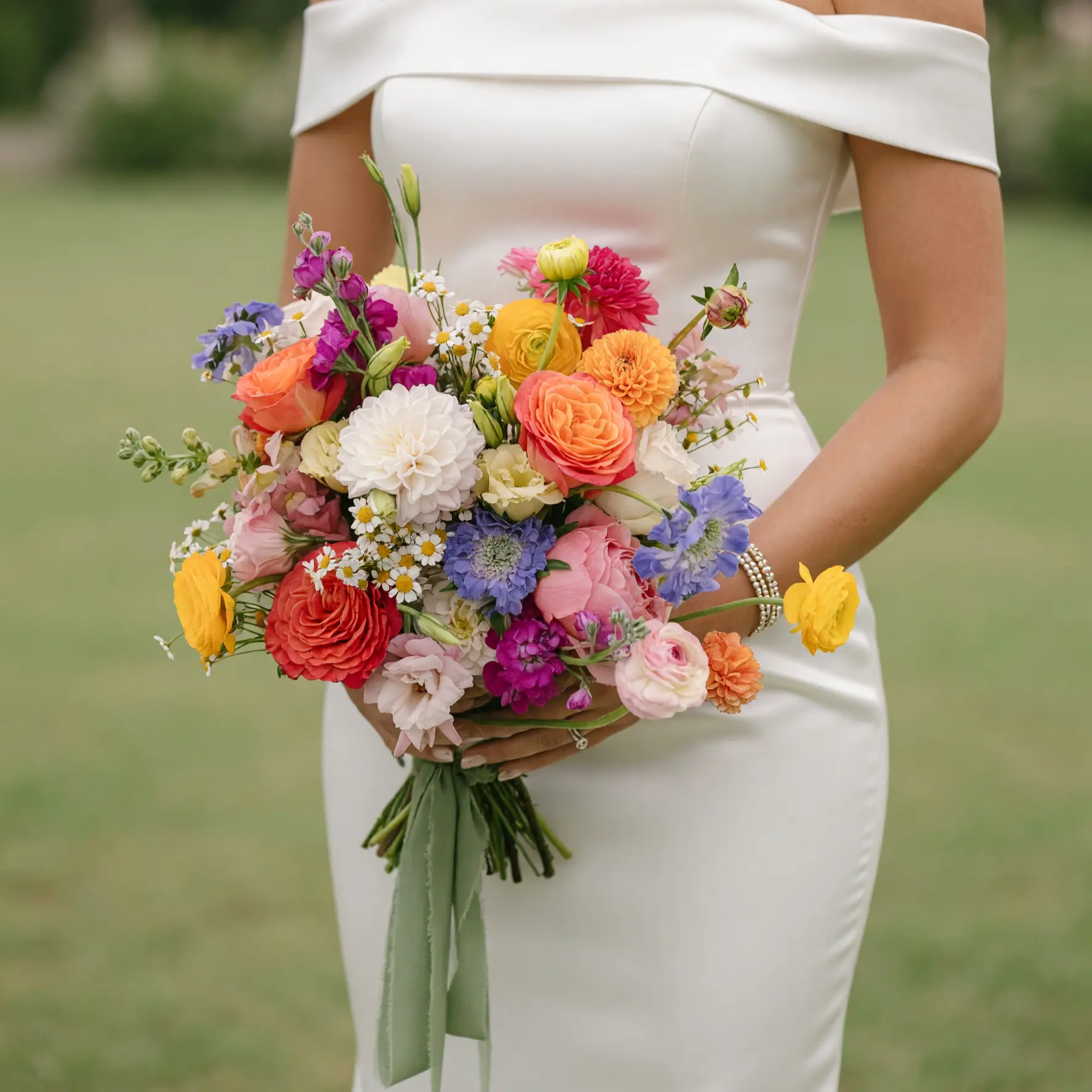 Bridal Blooms – Meadowlight Wedding Bouquet
