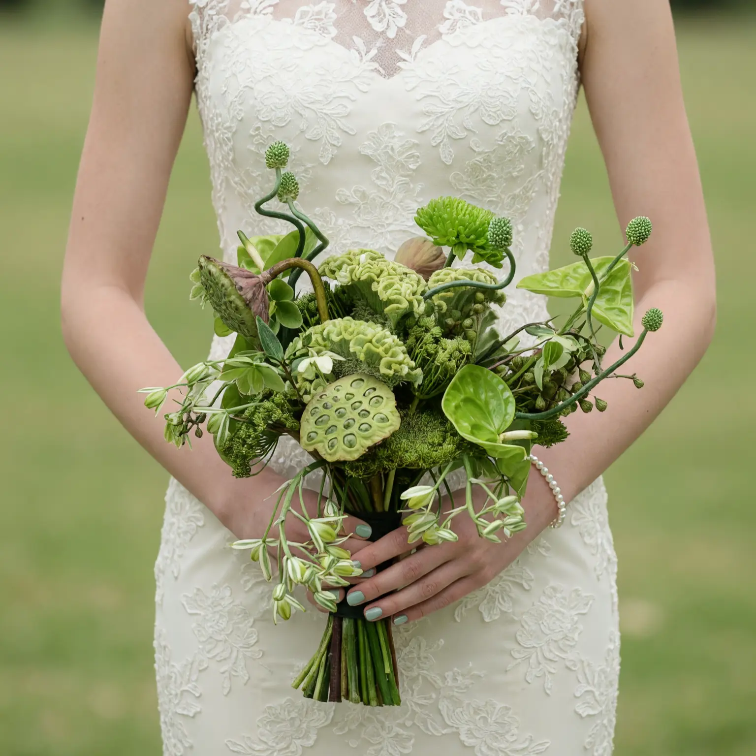 Verdant Garden Bridal Bouquet