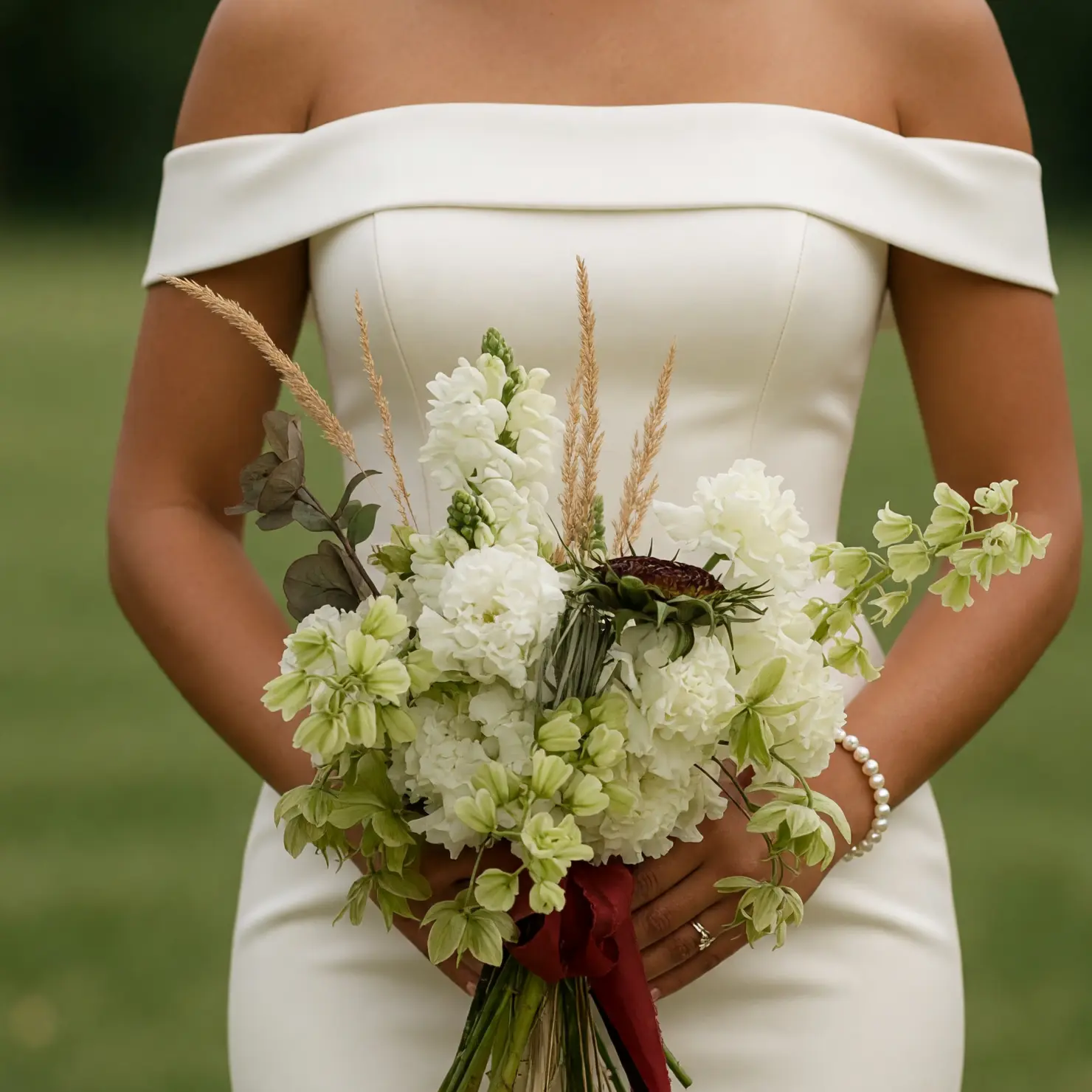 Ivory Meadow Popular Wedding Bouquet