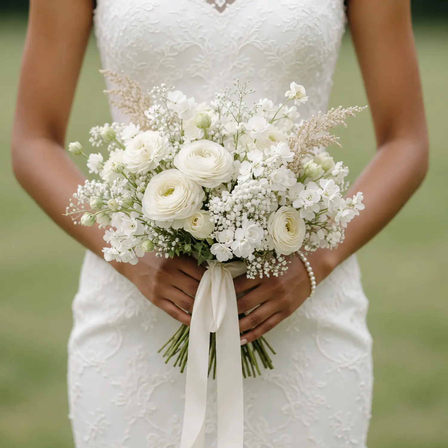 White Meadow Bridal Bouquet