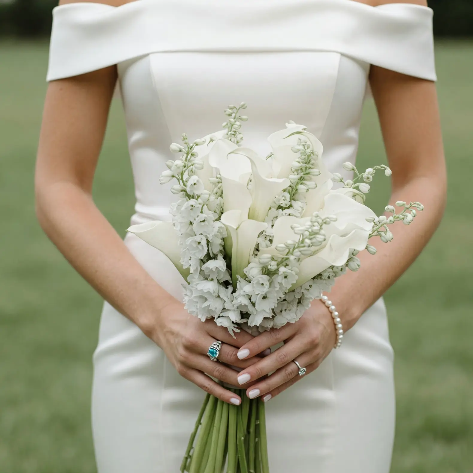 Calla Lily Wedding Bouquets Ivory Grace