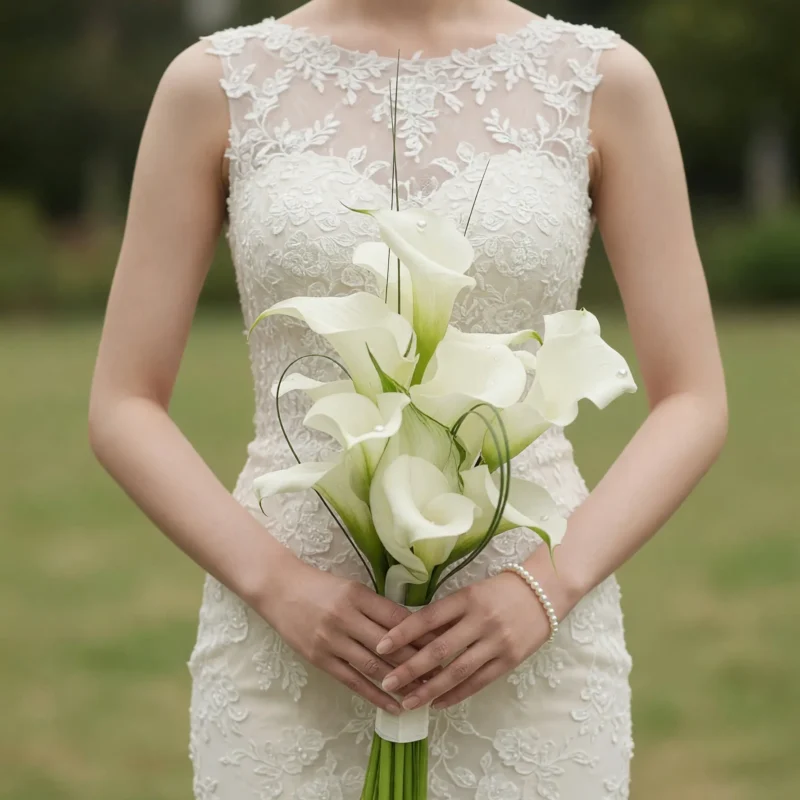 Calla Lily Wedding Bouquets Ivory Calla Grace