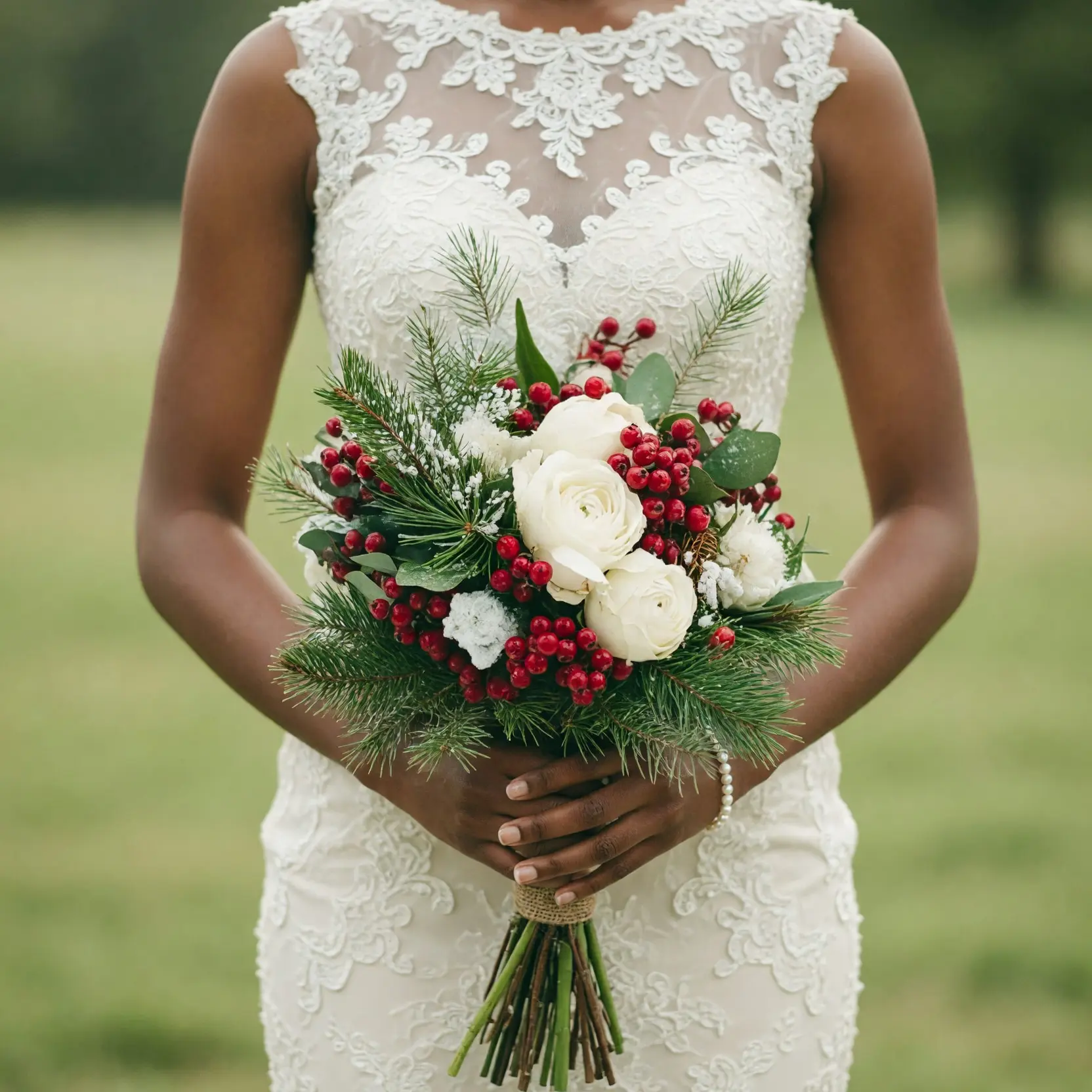 Winterberry Romance Bridal Bouquet