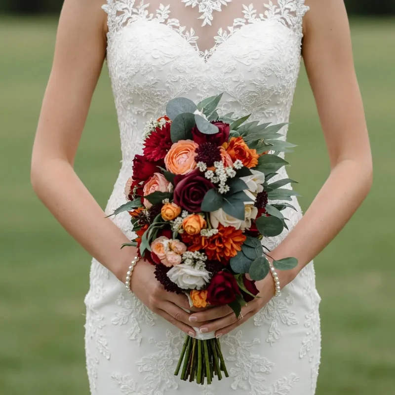 Fall Wedding Bouquets Ember Rose