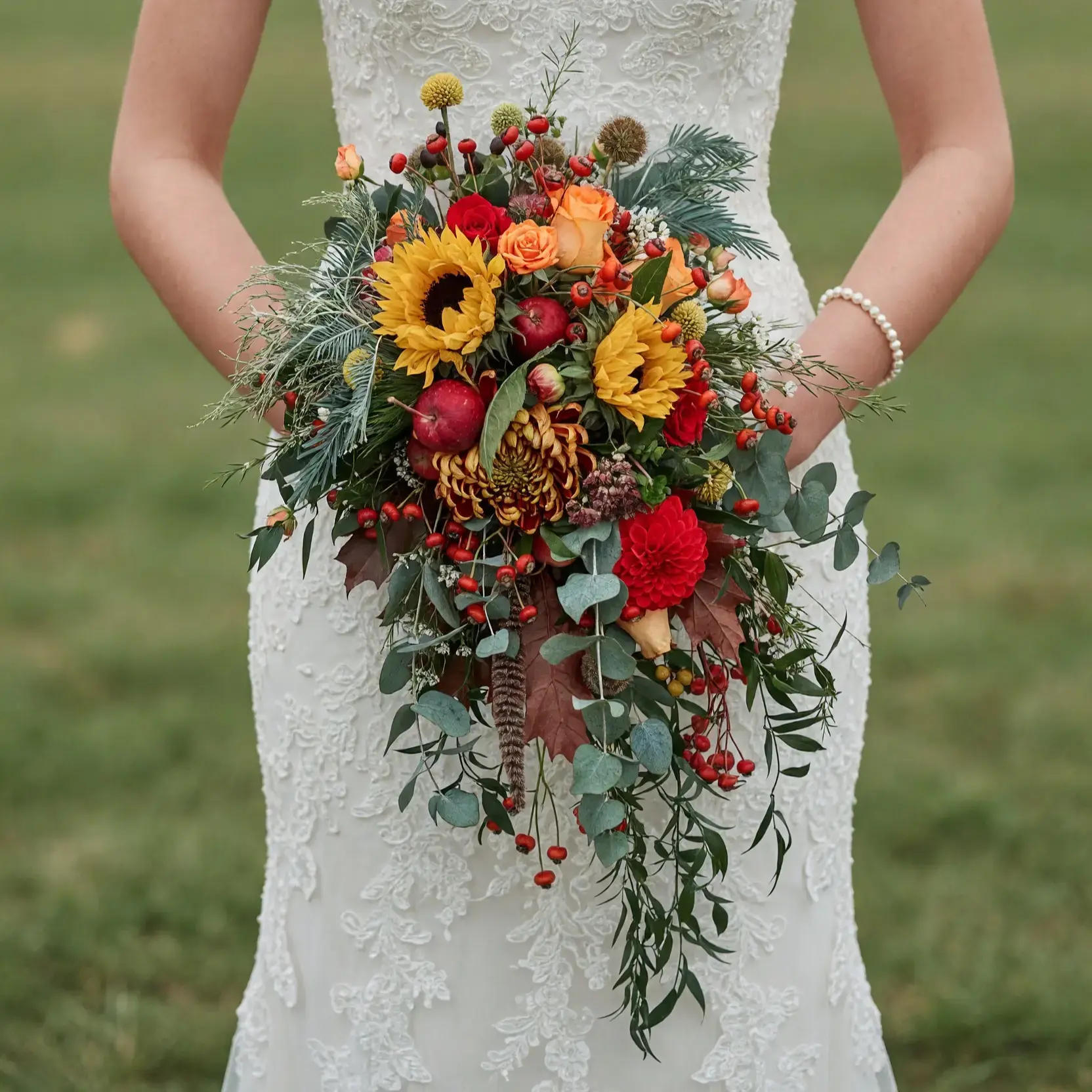 Fall Wedding Bouquets Harvest Sun Romance