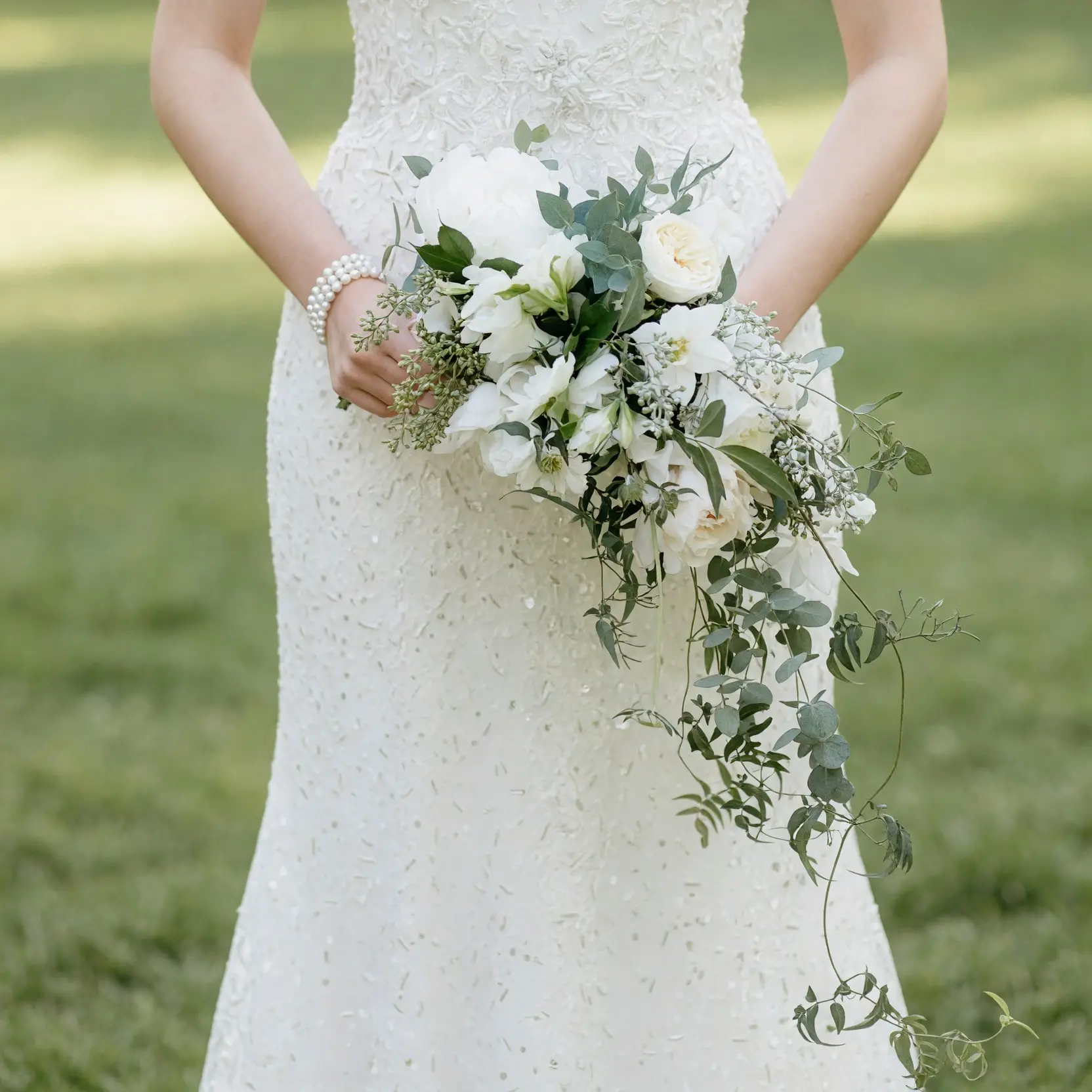Garden Style Wedding Bouquets Ivory Vine Bridal Flowers