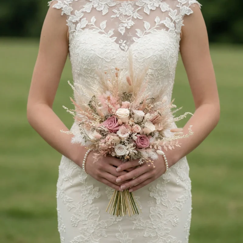 Boho Wedding Bouquets Rosewater Prairie
