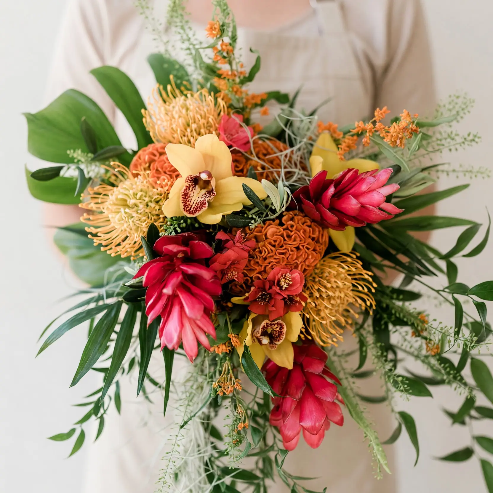 Tropical Wedding Bouquets Ember Grove Bridal Flowers