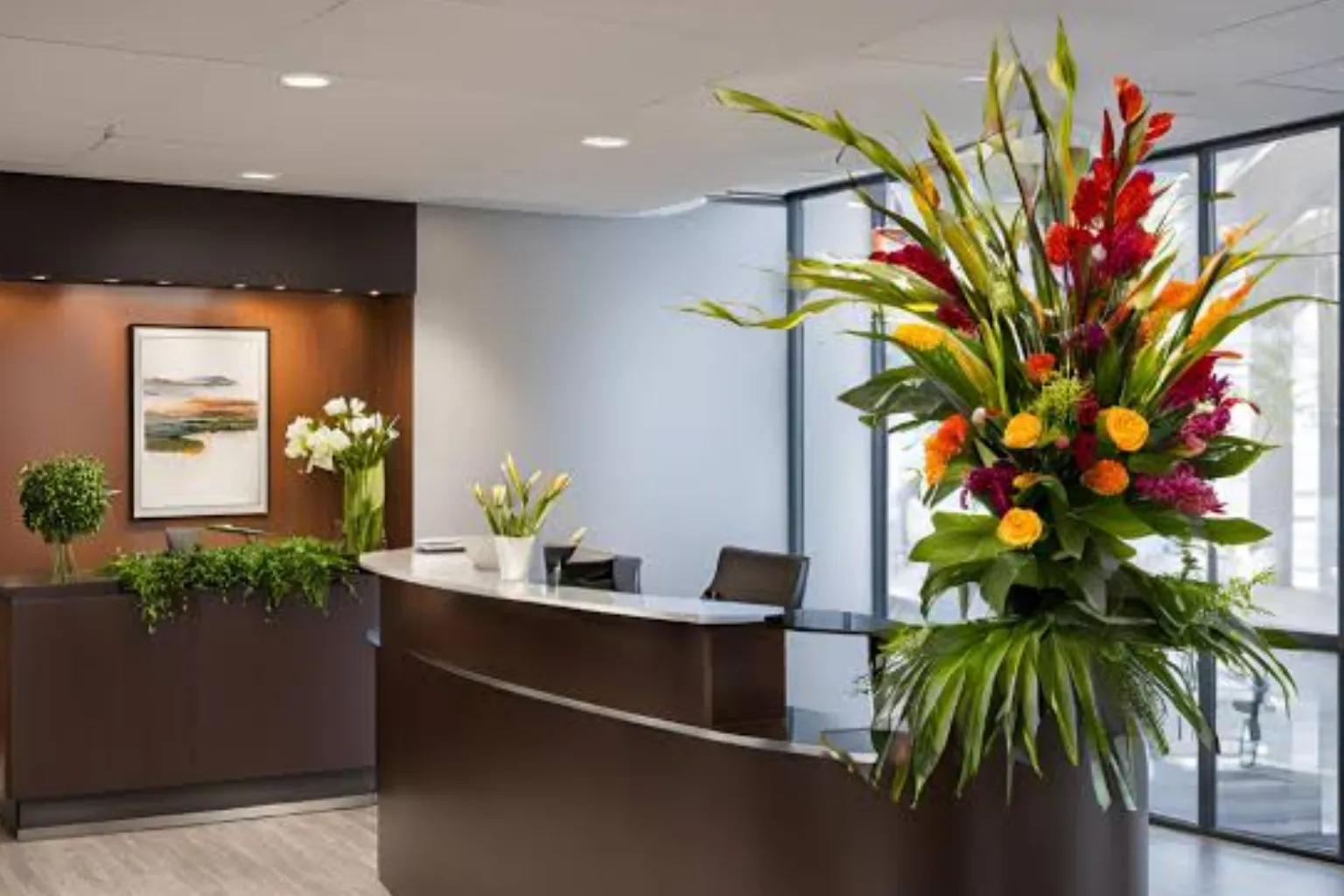 How Are Office Flowers Designed